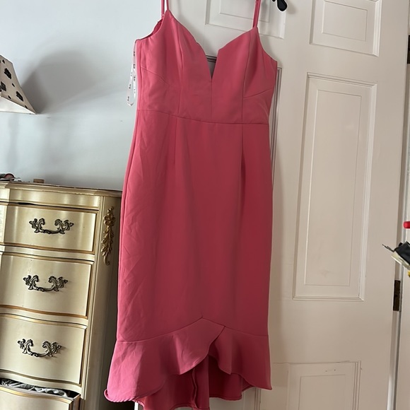 worn one Bardot pink dress - Picture 8 of 8